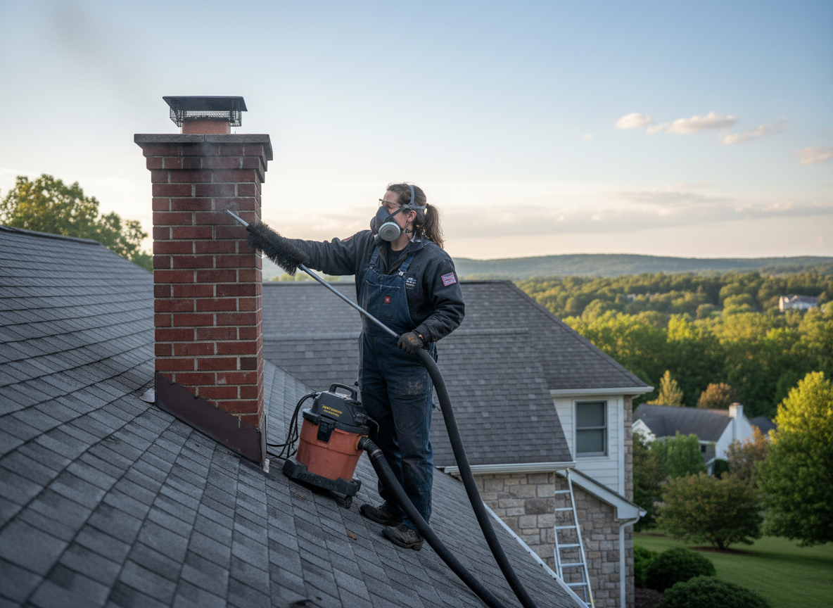 chimney cleaning service in Parsippany-Troy Hills