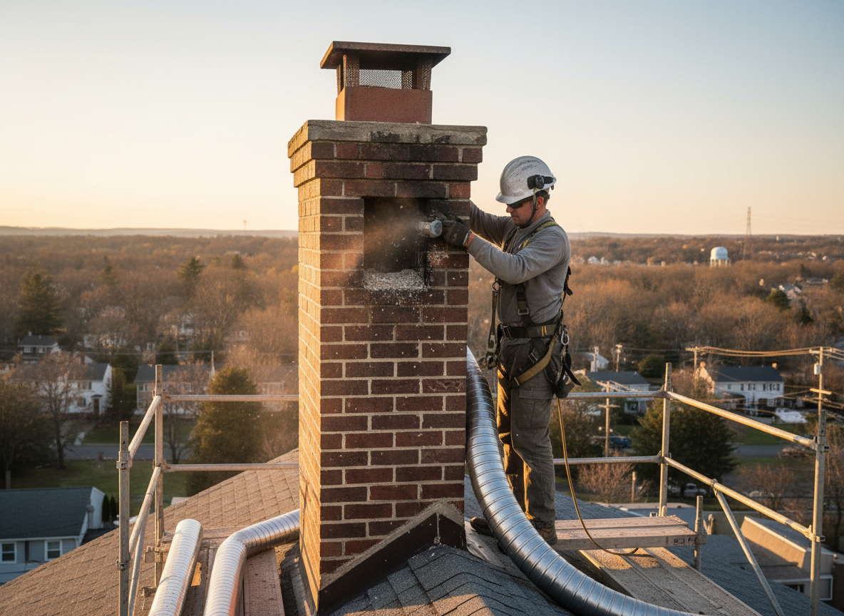 chimney liner repair in Parsippany-Troy Hills