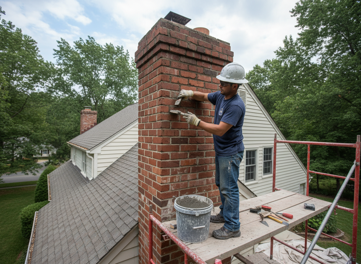 chimney tuckpointing in Parsippany-Troy Hills